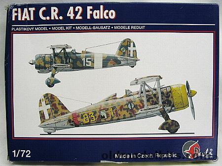 Pavla 1/72 Fiat CR-42 Falco  Italian or Hungarian Air Force, 72049 plastic model kit